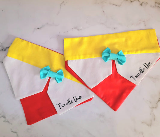 Tweedle Dee or Tweedle Dum Over the Collar